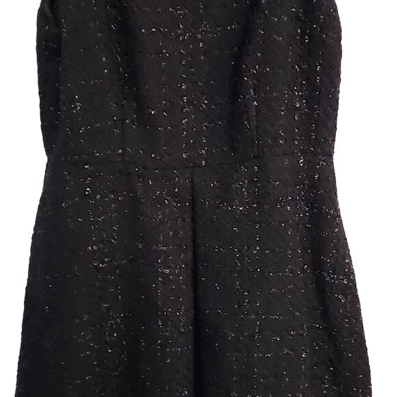 Jennifer Lopez Black Subtle Sparkle Dress, Size 6 - Picture 3 of 10